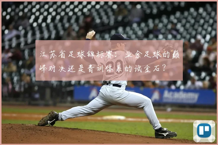 江苏省足球锦标赛:业余足球的巅峰对决还是青训体系的试金石?